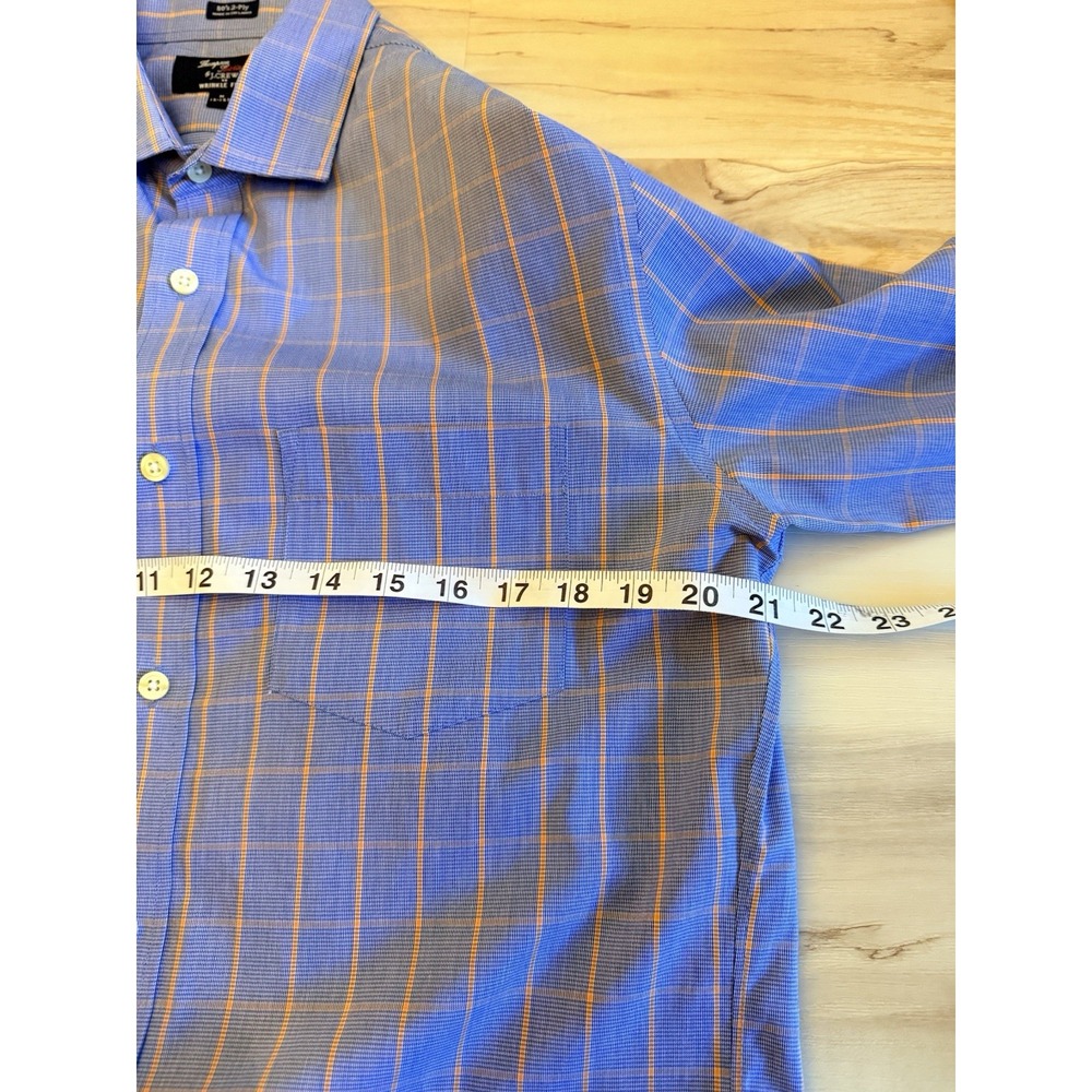 J.CREW Men's Medium Blue Shirt Long Sleeve - Picture 3 of 8